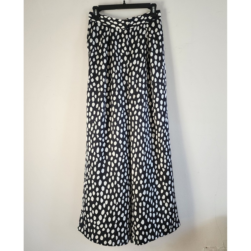 Jaspal Pleated Wide Leg Pants for Women Size M High Waist Casual Pants